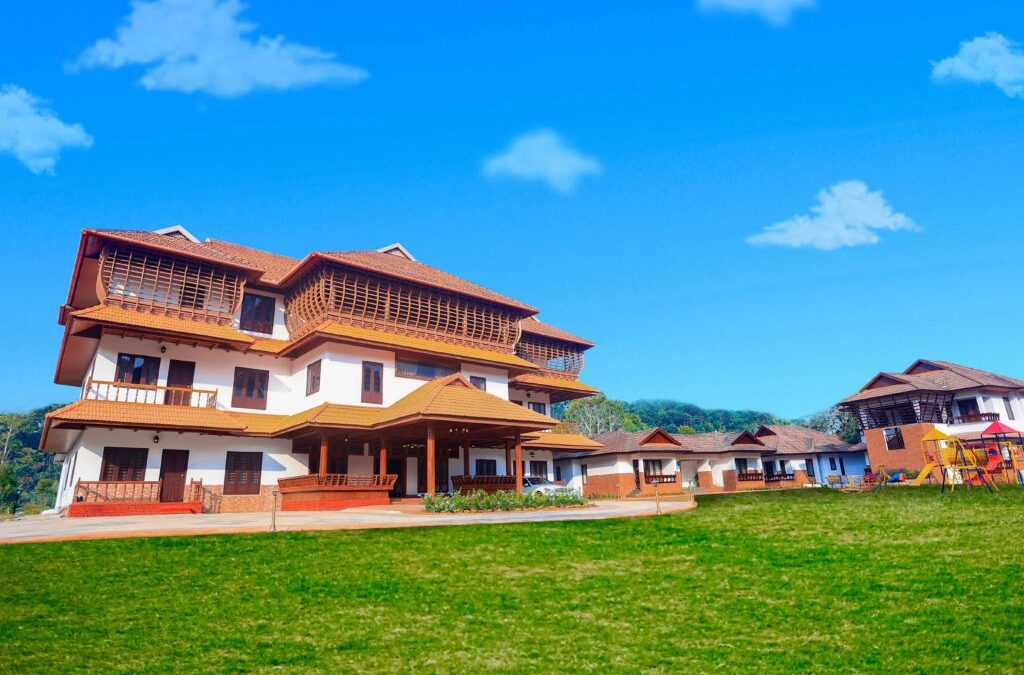 top resort in Munnar with swimming pool
